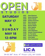 OPEN STUDIO AND INTERTWINED ART EXHIBITION AT STUDIO 34